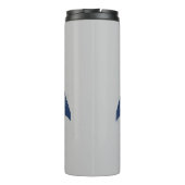 ジャスティスリーグ |ブラシとハーフトーンバットマンシンボル タンブラー (裏面)