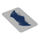 ジャスティスリーグ |ブラシとハーフトーンバットマンシンボル マグネット (右側)