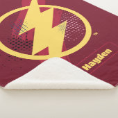 ジャスティスリーグ |ブラシとハーフトーンフラッシュシンボル シェルパブランケット (3/4)