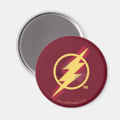 ジャスティスリーグ |ブラシとハーフトーンフラッシュシンボル マグネット (正面/裏面)