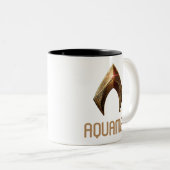 ジャスティスリーグ |メタリックアクアマンシンボル ツートーンマグカップ (正面右)