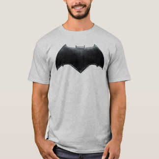ジャスティスリーグ |メタリックバットマンシンボル Tシャツ