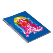 ジャスティスリーグ |レトログループ&ロゴアーポップ・アートのト ノートブック (右側)