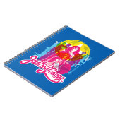 ジャスティスリーグ |レトログループ&ロゴアーポップ・アートのト ノートブック (左側)