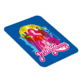 ジャスティスリーグ |レトログループ&ロゴアーポップ・アートのト マグネット (右側)