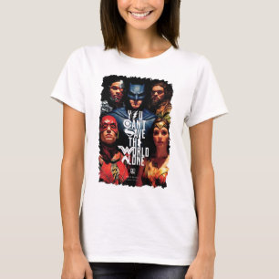ジャスティスリーグ 世界救は一人で Tシャツ