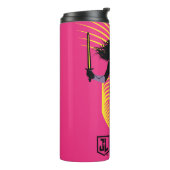 ジャスティスリーグ |女性疑問に思シルエットアイコン タンブラー (回転左)