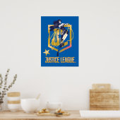 ジャスティスリーグ |女性疑問に思JLロポップ・アートのゴ ポスター (キッチン)