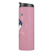 ジャスティスリーグ |女疑問に思性およびJLアイコンポップ・アートのアート タンブラー (回転右)