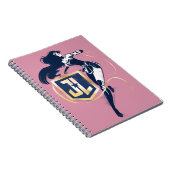 ジャスティスリーグ |女疑問に思性およびJLアイコンポップ・アートのアート ノートブック (右側)