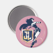 ジャスティスリーグ |女疑問に思性およびJLアイコンポップ・アートのアート マグネット