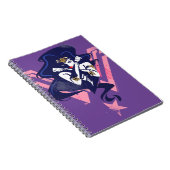 ジャスティスリーグ |女疑問に思性とシンボルポップ・アートのアート ノートブック (右側)