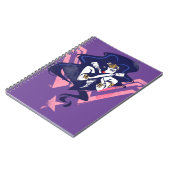 ジャスティスリーグ |女疑問に思性とシンボルポップ・アートのアート ノートブック (左側)