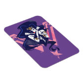 ジャスティスリーグ |女疑問に思性とシンボルポップ・アートのアート マグネット (右側)