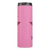 ジャスティスリーグ |女疑問に思性と星のポップ・アートの芸術 タンブラー (裏面)