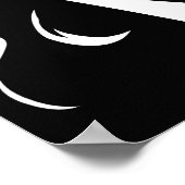 ジャスティスリーグ |女疑問に思性ノワールポップ・アートのアート ポスター (角)