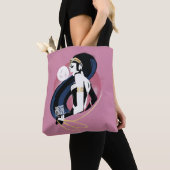 ジャスティスリーグ |女疑問に思性プロフィポップ・アートのール トートバッグ (クローズアップ)