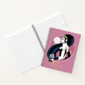 ジャスティスリーグ |女疑問に思性プロフィポップ・アートのール ノートブック (内部)