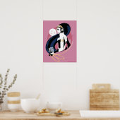 ジャスティスリーグ |女疑問に思性プロフィポップ・アートのール ポスター (キッチン)