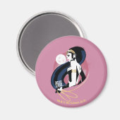 ジャスティスリーグ |女疑問に思性プロフィポップ・アートのール マグネット (正面/裏面)