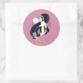 ジャスティスリーグ |女疑問に思性プロフィポップ・アートのール ラウンドシール (バッグ)