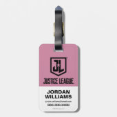 ジャスティスリーグ |女疑問に思性プロフィポップ・アートのール ラゲッジタグ (裏面縦)