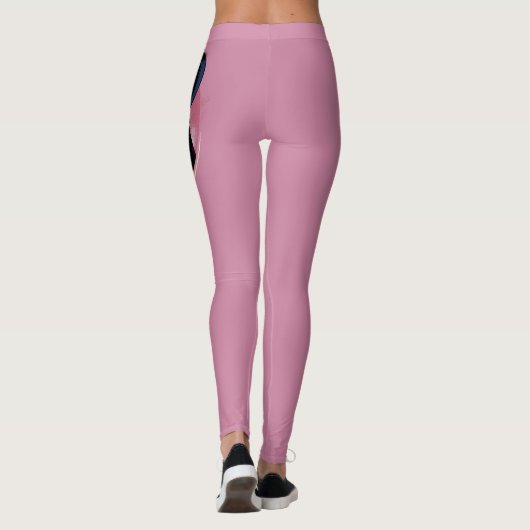 ジャスティスリーグ |女疑問に思性プロフィポップ・アートのール レギンス (裏面)