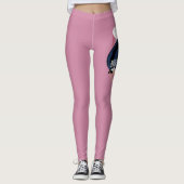 ジャスティスリーグ |女疑問に思性プロフィポップ・アートのール レギンス (正面)