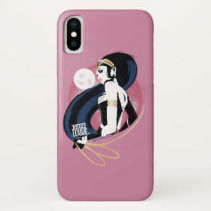 ジャスティスリーグ 女疑問に思性プロフィポップ・アートのール iPhone X ケース