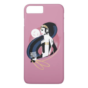 ジャスティスリーグ 女疑問に思性プロフィポップ・アートのール iPhone 8 PLUS/7 PLUSケース