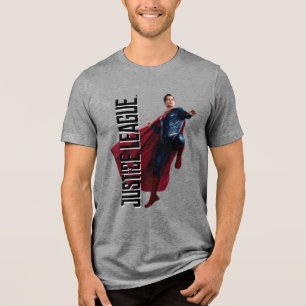 ジャスティスリーグ 戦場すごいの男 トライブレンドTシャツ