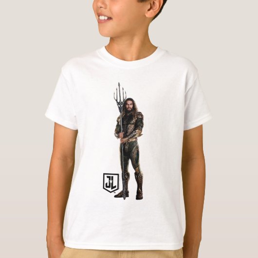 ジャスティスリーグ |戦場のアクアマン Tシャツ (正面)