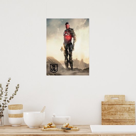 ジャスティスリーグ |戦場のサイボーグ ポスター (キッチン)