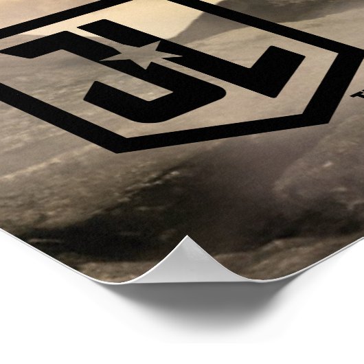 ジャスティスリーグ |戦場疑問に思の女性 ポスター (角)