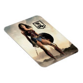 ジャスティスリーグ |戦場疑問に思の女性 マグネット (右側)