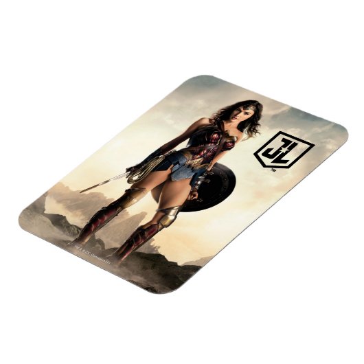 ジャスティスリーグ |戦場疑問に思の女性 マグネット (左側)