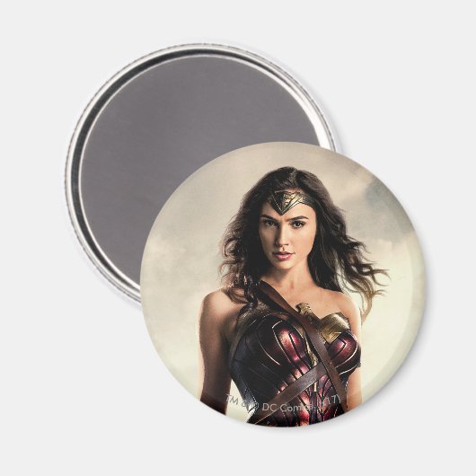 ジャスティスリーグ |戦場疑問に思の女性 マグネット (正面/裏面)
