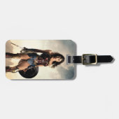 ジャスティスリーグ |戦場疑問に思の女性 ラゲッジタグ (正面横)