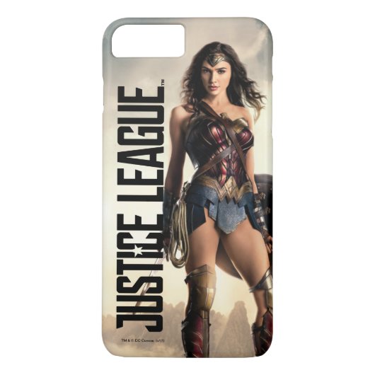 ジャスティスリーグ |戦場疑問に思の女性 Case-Mate iPhoneケース (裏面)