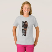 ジャスティスリーグ |戦場疑問に思の女性 Tシャツ (正面フル)