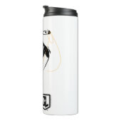 ジャスティスリーグ |投疑問に思げ縄芸術を持つポップ・アートの女性 タンブラー (回転右)