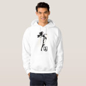 ジャスティスリーグ |投疑問に思げ縄芸術を持つポップ・アートの女性 パーカ (正面フル)