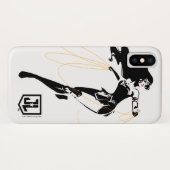 ジャスティスリーグ |投疑問に思げ縄芸術を持つポップ・アートの女性 Case-Mate iPhoneケース (裏面(横))