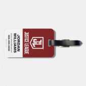 ジャスティスリーグ |男すごい、フラッシュ、バットマンバッジ ラゲッジタグ (裏面横)