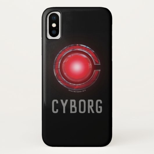 ジャスティスリーグ |白熱［赤熱］光を放つシンボル Case-Mate iPhoneケース (裏面)