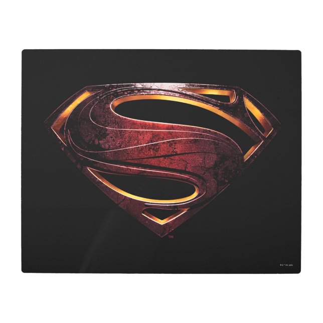 ジャスティスリーグ |金属製すごいの記号 メタルプリント (正面)