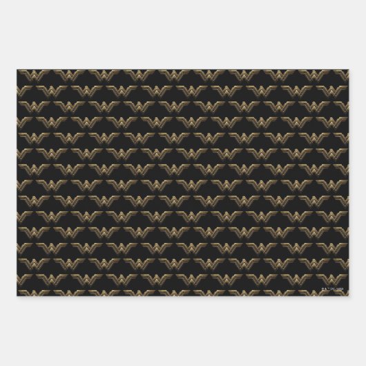 ジャスティスリーグ |金属製疑問に思の女性シンボル ラッピングペーパーシート (正面)