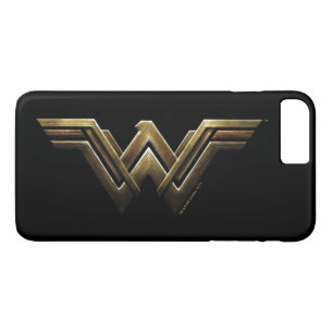 ジャスティスリーグ 金属製疑問に思の女性シンボル iPhone 8 PLUS/7 PLUSケース