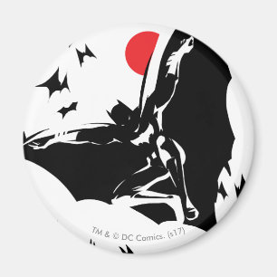 ジャスティスリーグ 雲海のバットマン ポップアート マグネット