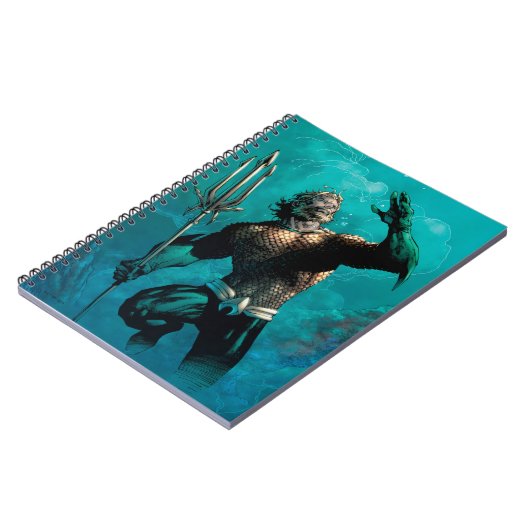 ジャスティスリーグ#10アクアマンドアースバリアント ノートブック (左側)